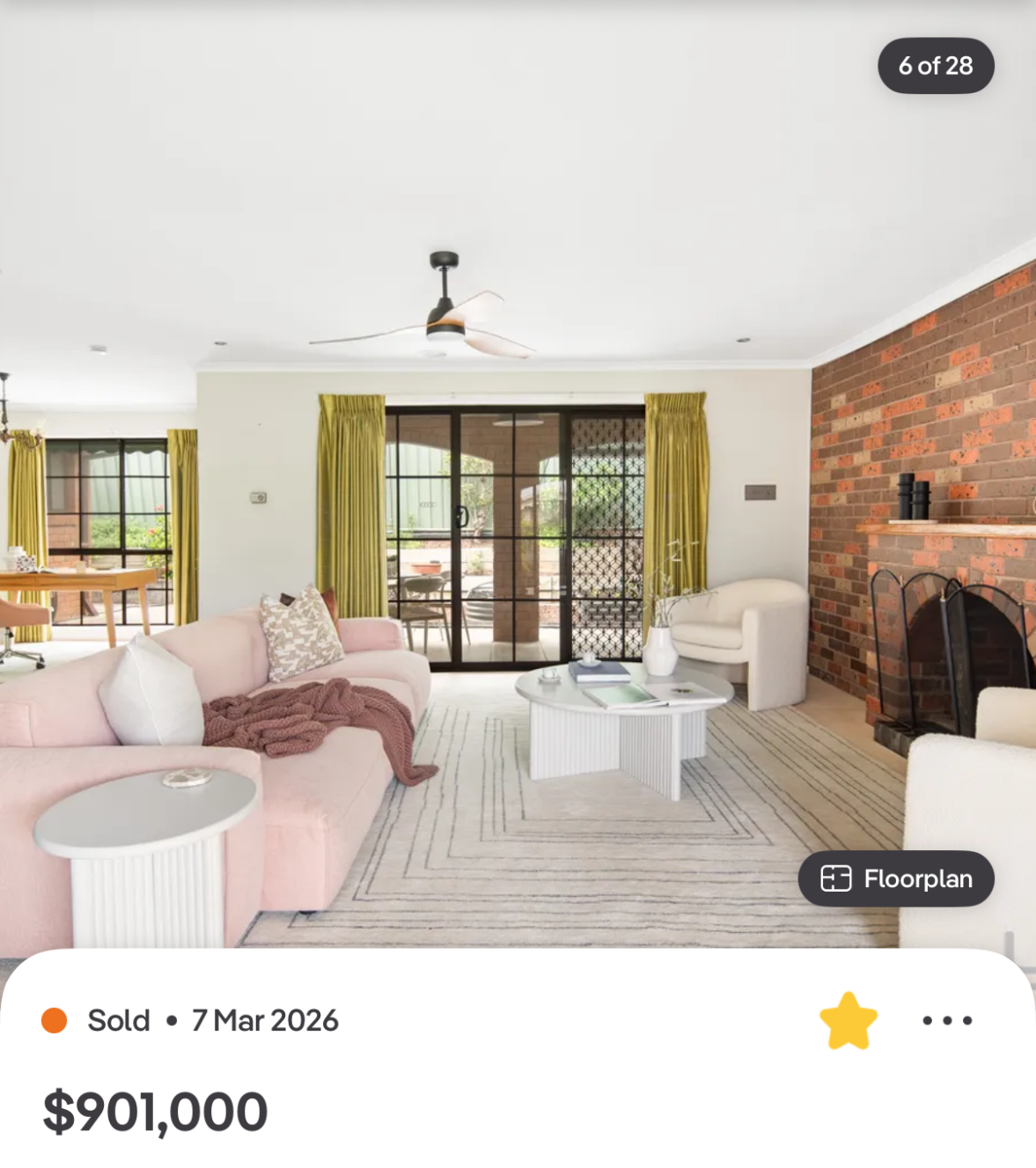 Sold at Auction for +$141k