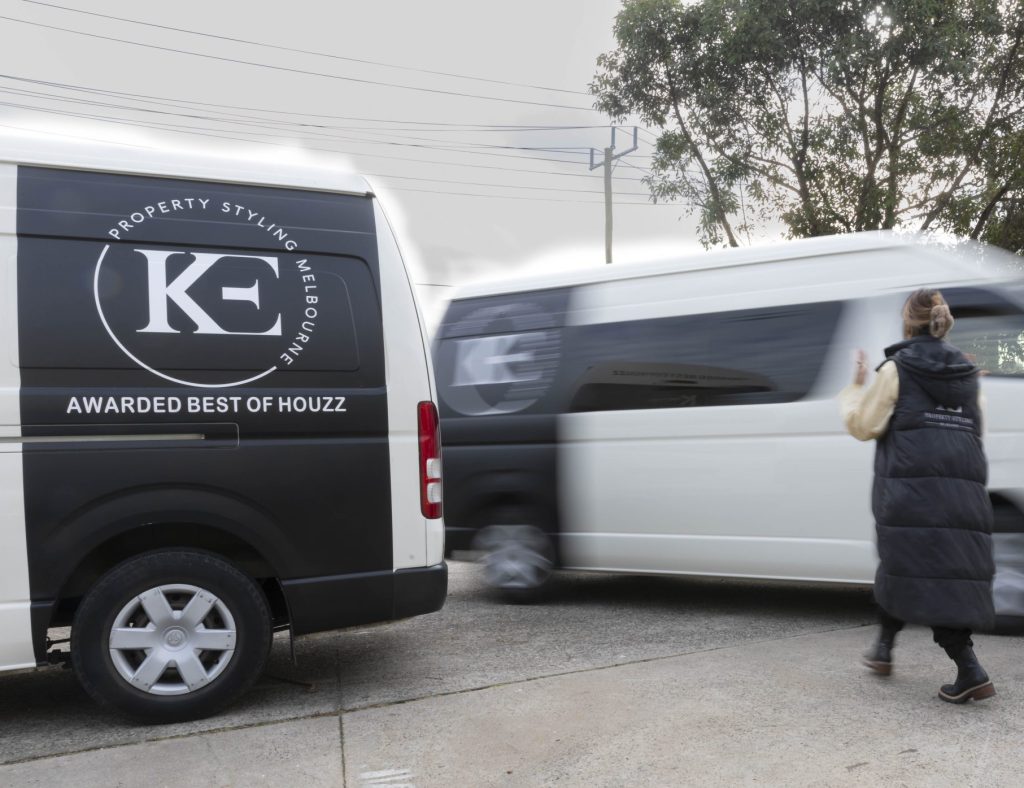 KE Property Styling Melbourne, professionally staged home prepared for auction